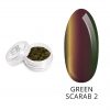 PALU nail art chrome prah Green Scarab 2