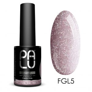 PALU gel polish trajni lak Las Vegas shining glitter FG5