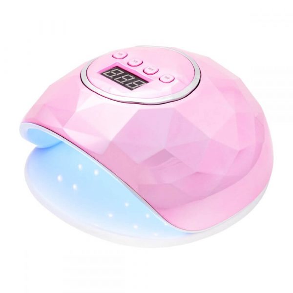 LED Lampa za nokte Shiny 86W Pink