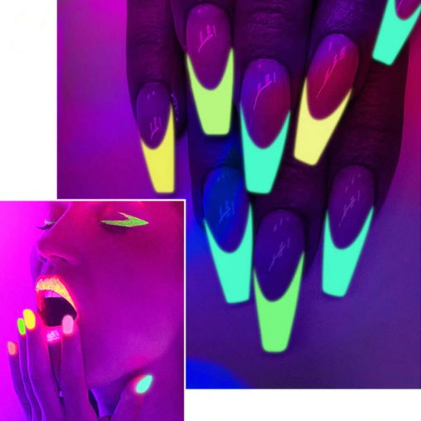 Ukrasi za nokte nail art Lumino Effect