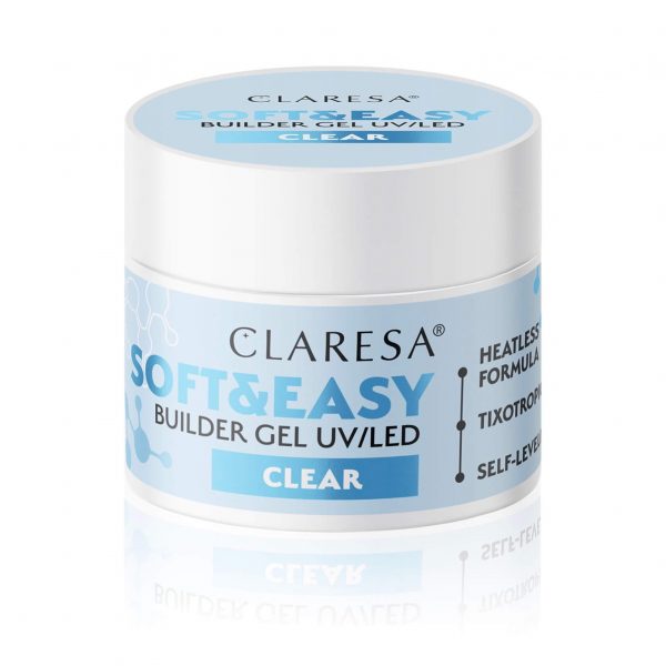 Claresa Soft & Easy builder gel Clear