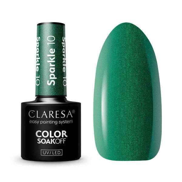 Claresa trajni lak gel polish Sparkle 10