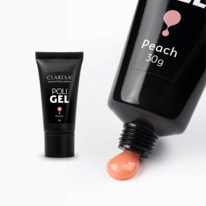 Claresa poli acryl gel Peach