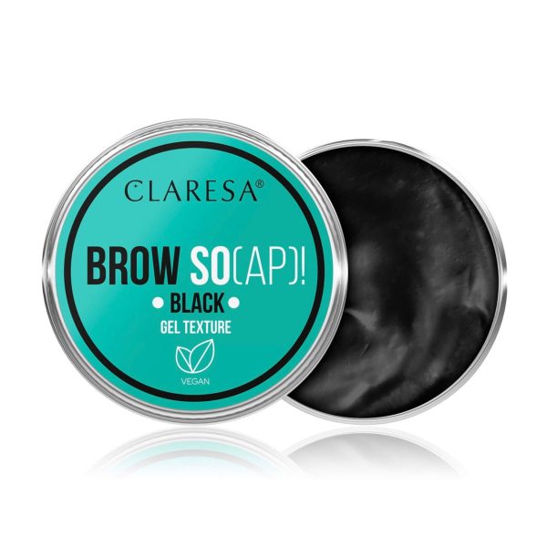 CLARESA Eyebrow styling soap BROW SO(AP)! BLACK