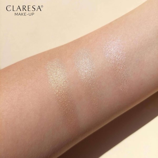 Claresa Highlighter palette TOO GLAM TO GIVE A DAMN 12 golden glow