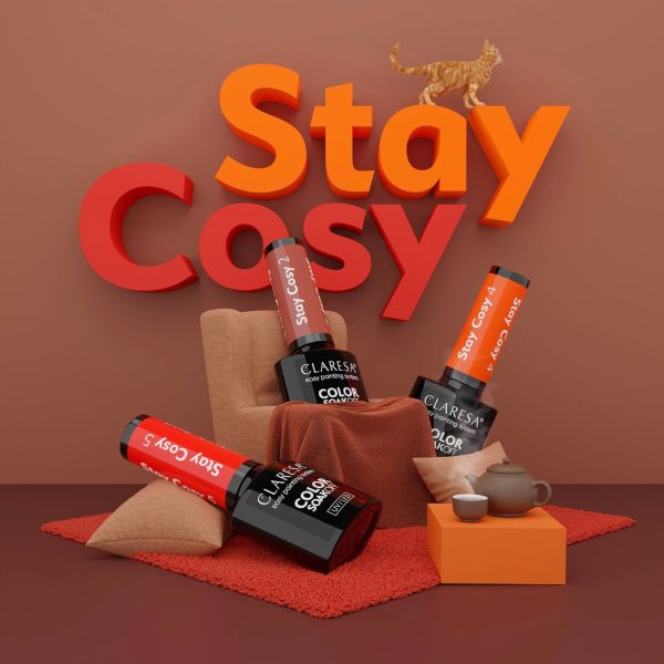 Claresa gel polish trajni lak Stay Cosy Collection