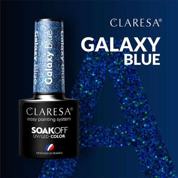 Claresa trajni lak gel polish Galaxy Blue