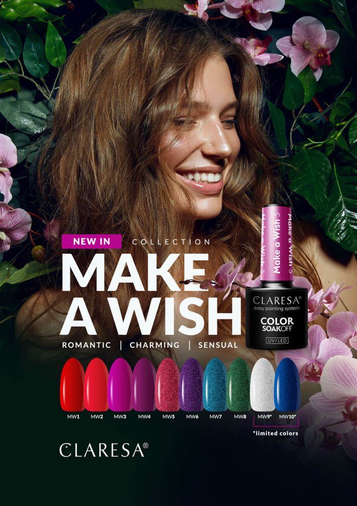 Claresa gel polish collection Make a Wish