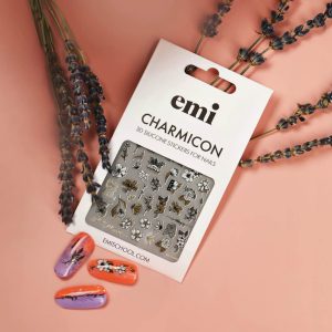 E.Mi Charmicon 3D Silicone Stickers #246 Blooming harmony