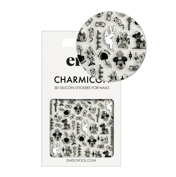 E.Mi Charmicon 3D Silicone Stickers #247 Сomics