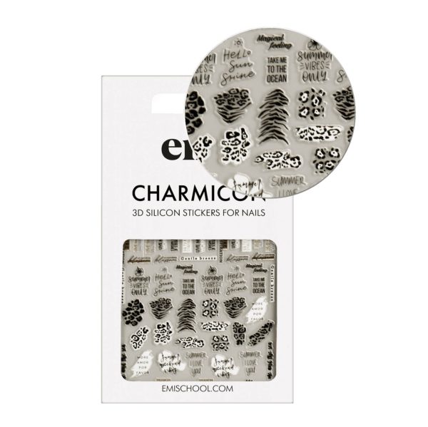 E.Mi Charmicon 3D Silicone Stickers #252 Savanna