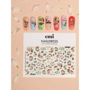 E.Mi Naildress Slider Design #103 Cherry Blossom