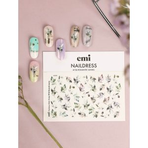 E.Mi Naildress Slider Design #106 Romantic Leaves
