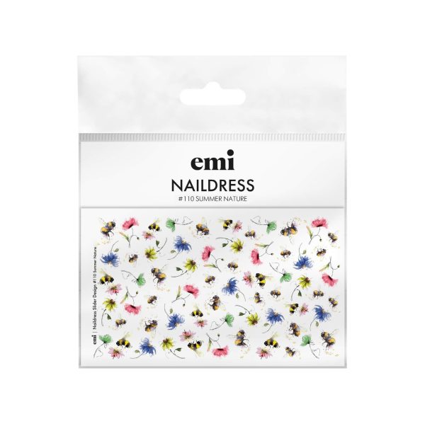 E.Mi Naildress Slider Design #110 Summer Nature