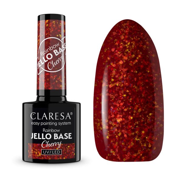 Claresa Rainbow Jello Base Cherry