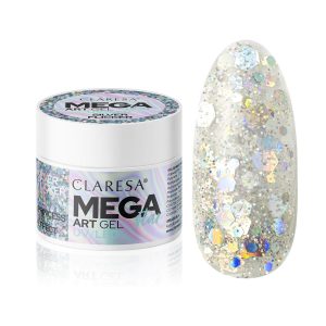 Claresa art gel Megastar Silver Flicker