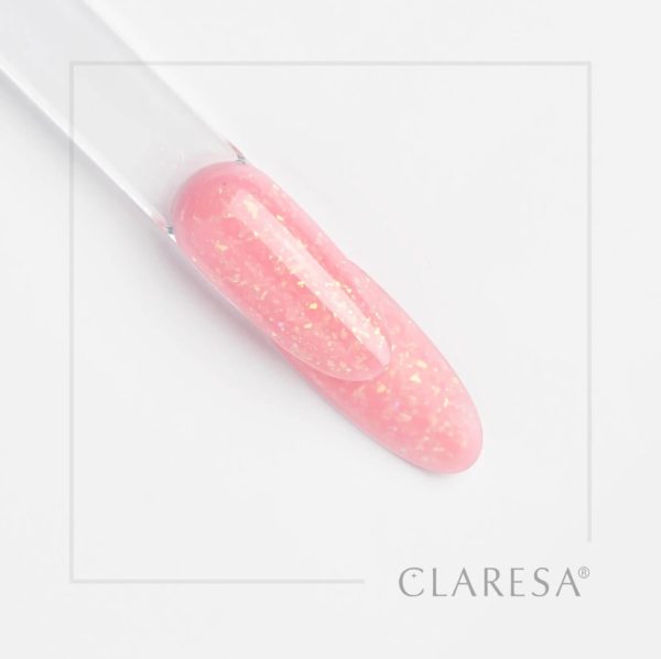 Claresa Soft & Easy builder gel Glimmer Pink