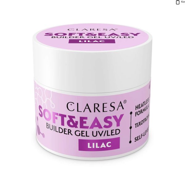 Claresa Soft & Easy builder gel Lilac