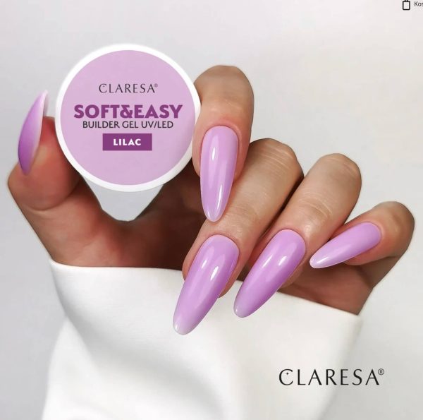 Claresa Soft & Easy builder gel Lilac