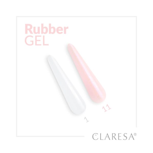 Claresa Rubber Gel 1 and 11