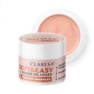 Claresa Soft & Easy builder gel Dancing Sparkles