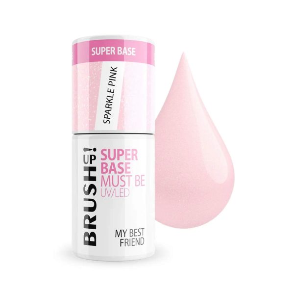 Brush UP Super Base: Sparkle Pink