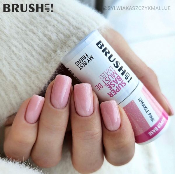 Brush UP Super Base: Sparkle Pink