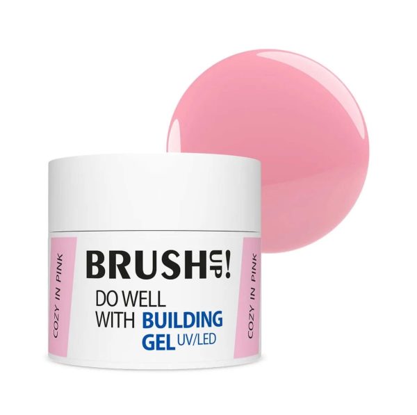 Brush UP builder gel Cosy in Pink