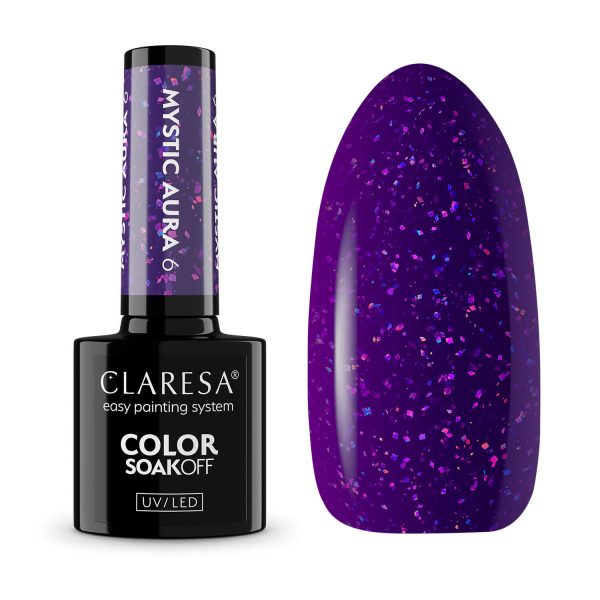 Claresa gel polish Mystic Aura 6